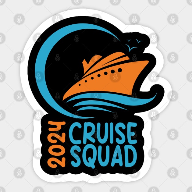Cruise Squad 2024 My First Cruise 2024 Sticker TeePublic